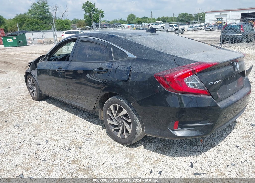 2017 HONDA CIVIC EX VIN: 19XFC2F73HE048015