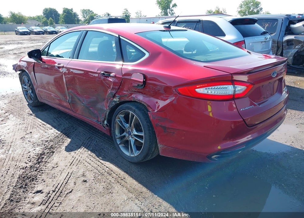 2014 FORD FUSION TITANIUM VIN: 3FA6P0D98ER250825