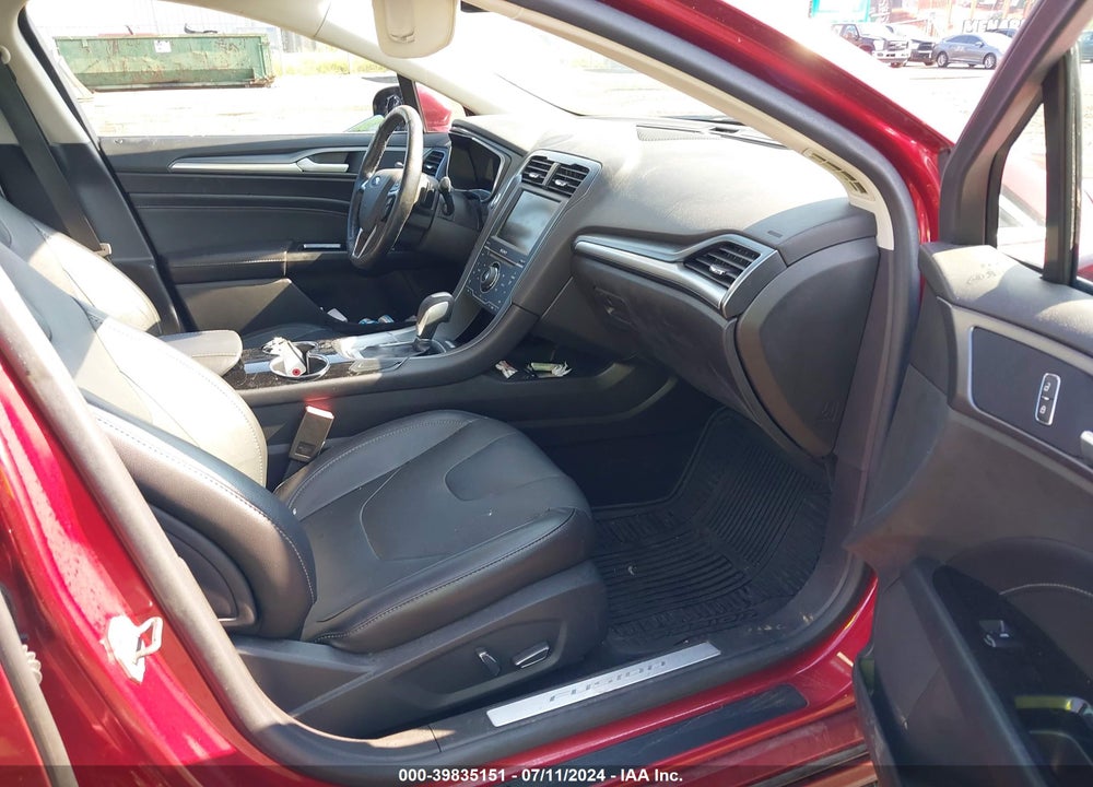2014 FORD FUSION TITANIUM VIN: 3FA6P0D98ER250825