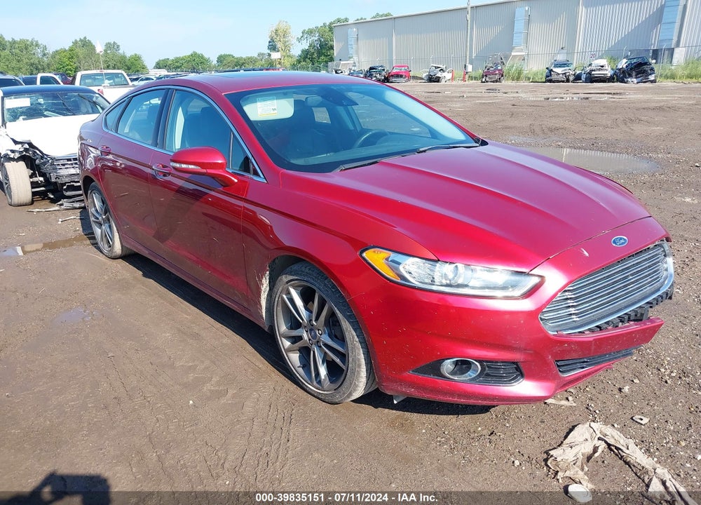2014 FORD FUSION TITANIUM VIN: 3FA6P0D98ER250825