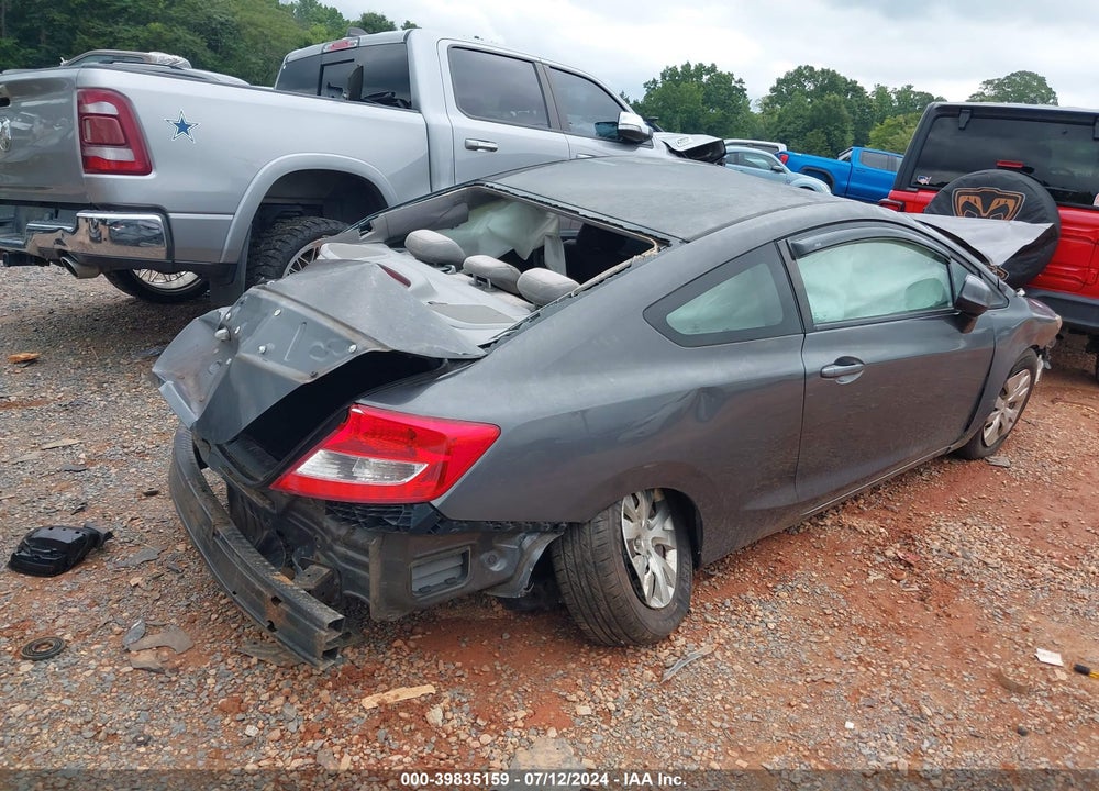 2012 HONDA CIVIC LX VIN: 2HGFG3B50CH566189