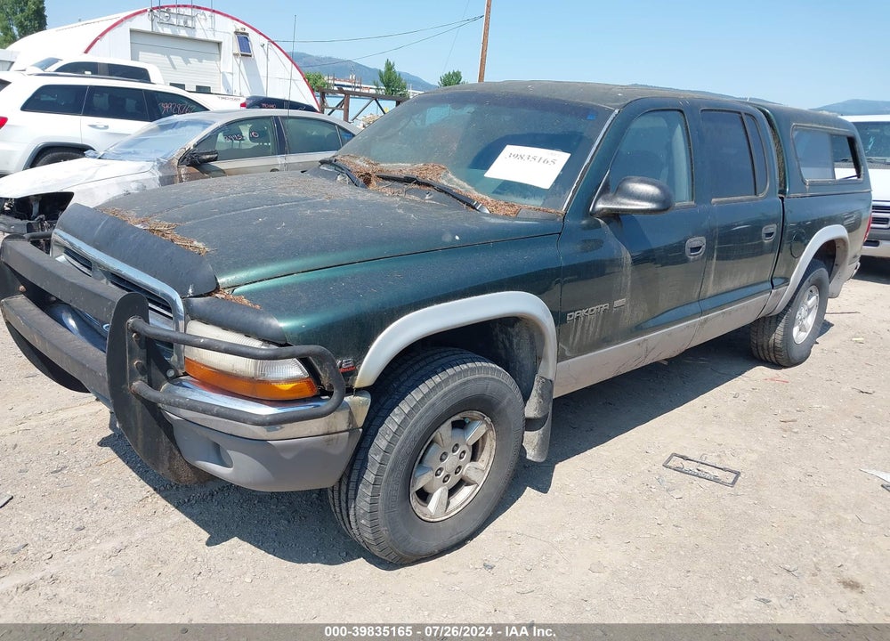 2000 DODGE DAKOTA SLT/SPORT VIN: 1B7GG2AN3YS645807