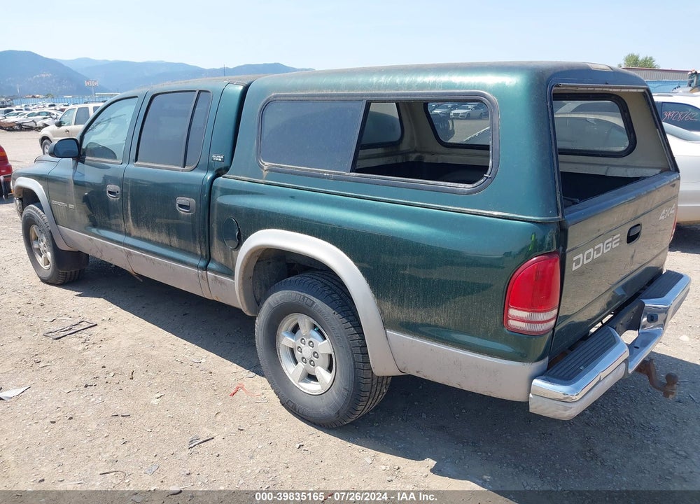 2000 DODGE DAKOTA SLT/SPORT VIN: 1B7GG2AN3YS645807