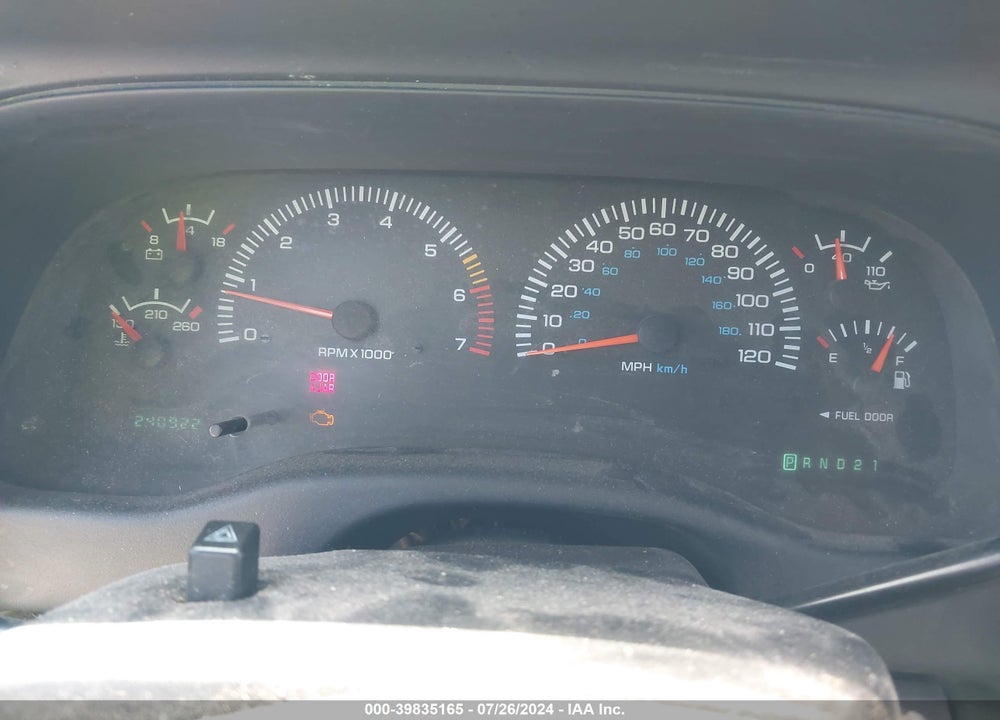 2000 DODGE DAKOTA SLT/SPORT VIN: 1B7GG2AN3YS645807