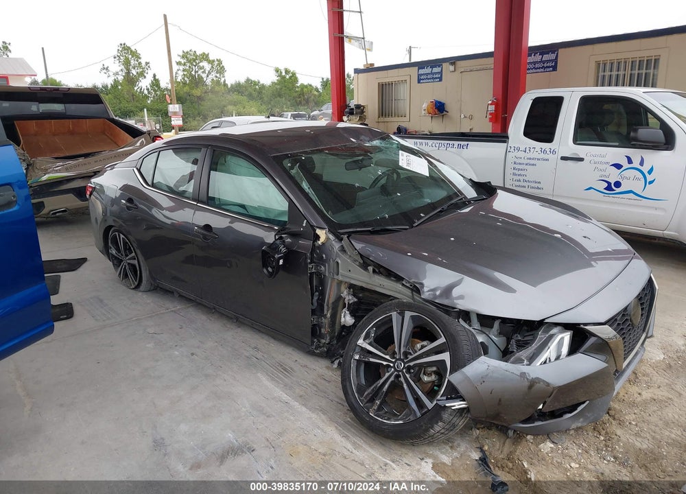 2023 NISSAN SENTRA SR XTRONIC CVT VIN: 3N1AB8DV5PY241655