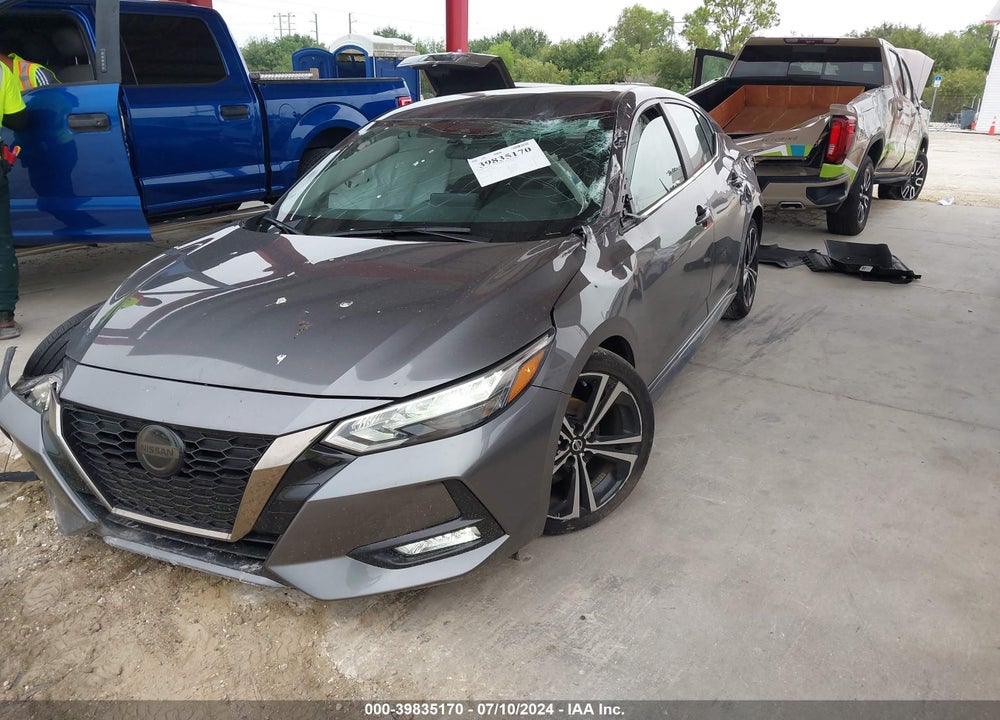 2023 NISSAN SENTRA SR XTRONIC CVT VIN: 3N1AB8DV5PY241655