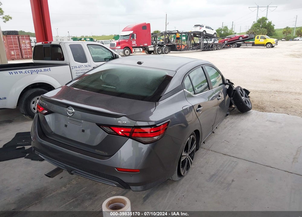 2023 NISSAN SENTRA SR XTRONIC CVT VIN: 3N1AB8DV5PY241655