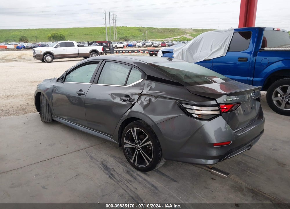 2023 NISSAN SENTRA SR XTRONIC CVT VIN: 3N1AB8DV5PY241655