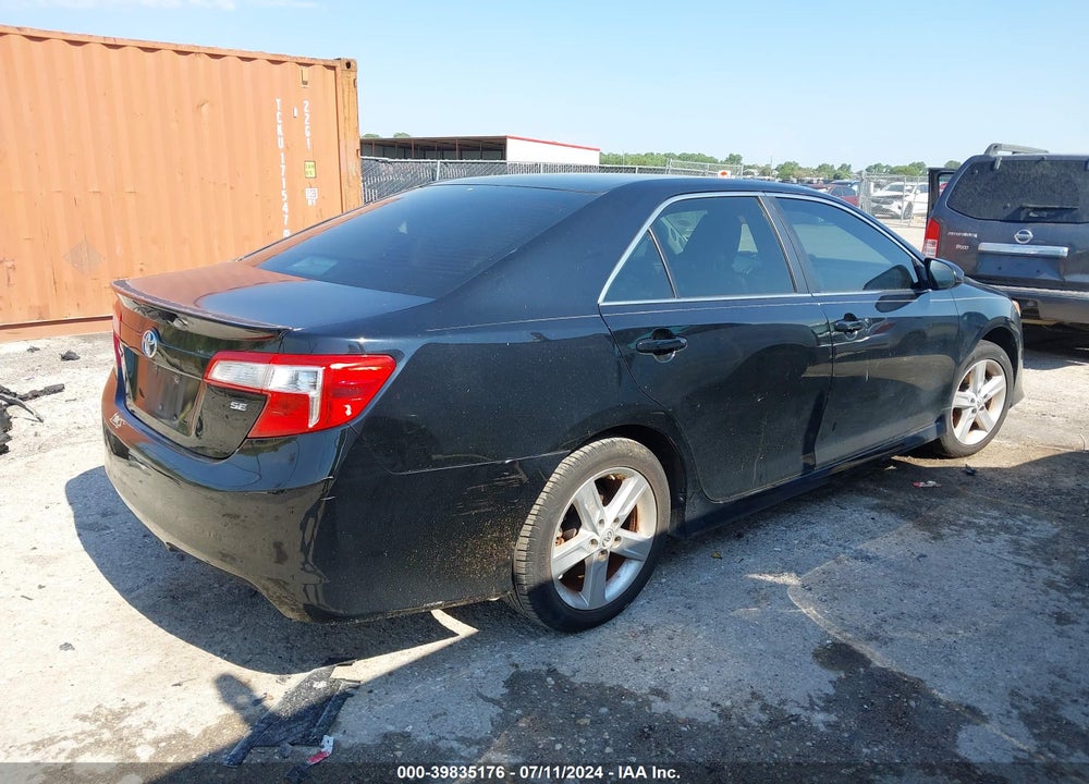 2012 TOYOTA CAMRY SE VIN: 4T1BF1FK9CU199841