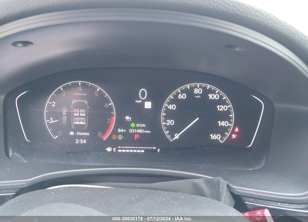 2022 HONDA CIVIC SPORT VIN: 2HGFE2F53NH579855