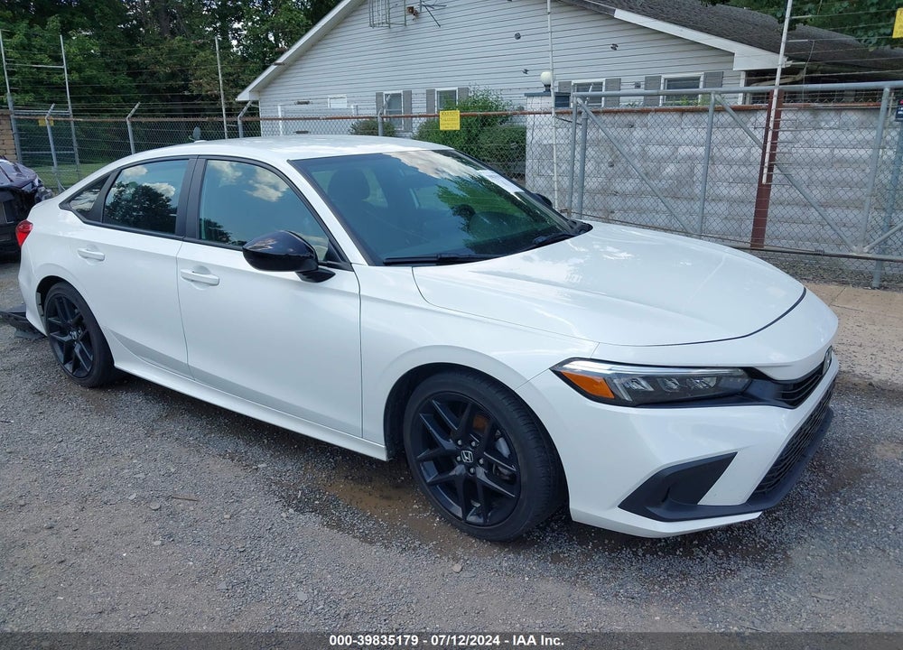 2022 HONDA CIVIC SPORT VIN: 2HGFE2F53NH579855