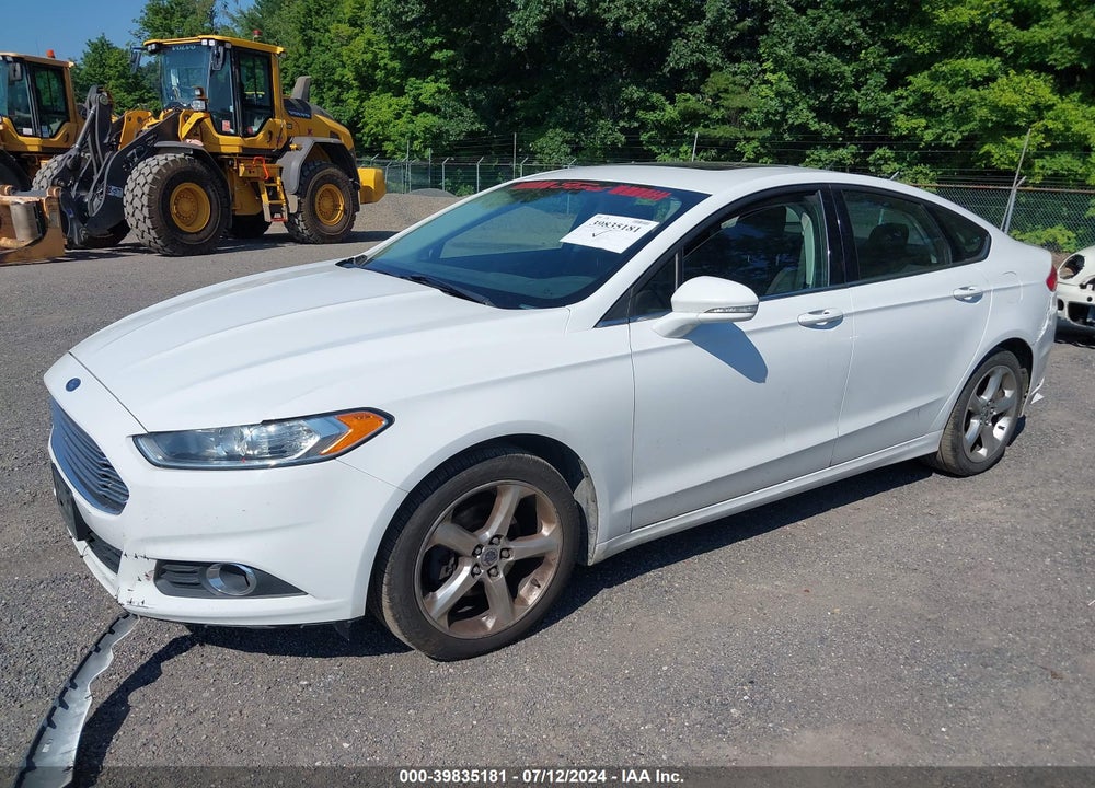 2014 FORD FUSION SE VIN: 1FA6P0H7XE5402728