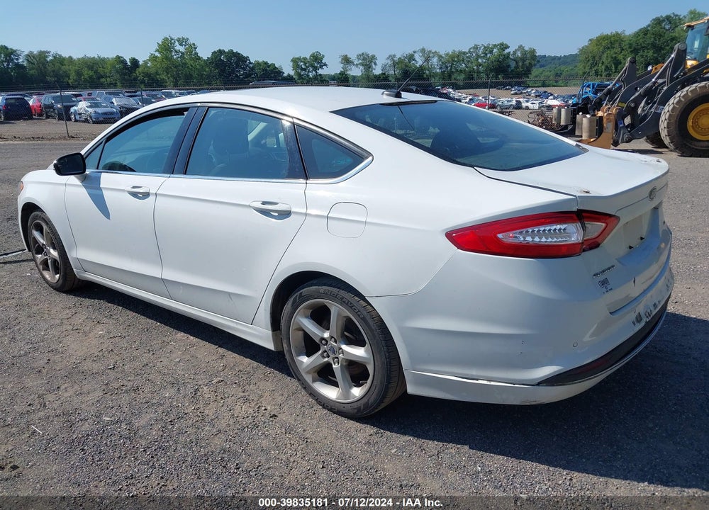 2014 FORD FUSION SE VIN: 1FA6P0H7XE5402728