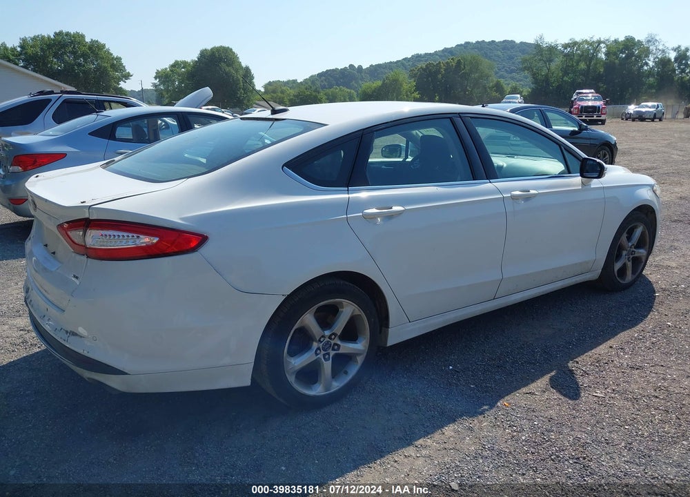 2014 FORD FUSION SE VIN: 1FA6P0H7XE5402728
