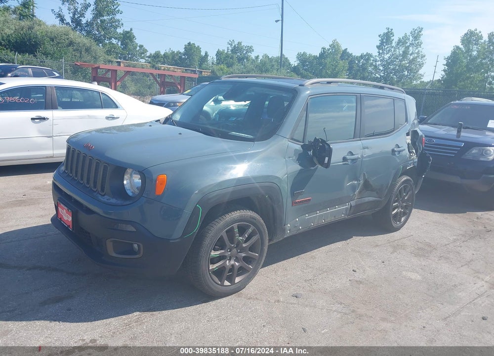 2016 JEEP RENEGADE 75TH ANNIVERSARY VIN: ZACCJBBTXGPD91112