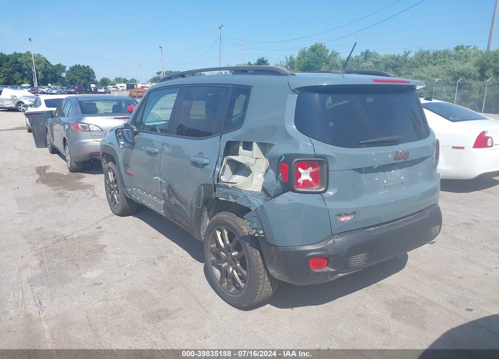 2016 JEEP RENEGADE 75TH ANNIVERSARY VIN: ZACCJBBTXGPD91112