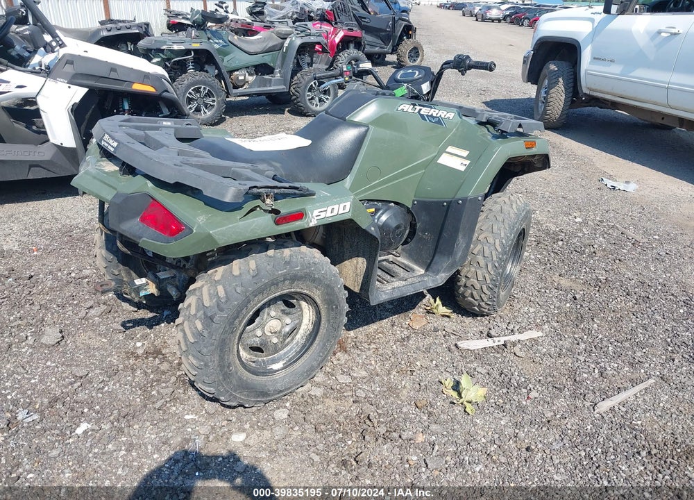 2018 TEXTRON OFF ROAD ALTERRA 500 VIN: RFB18ATV5JK6P4552