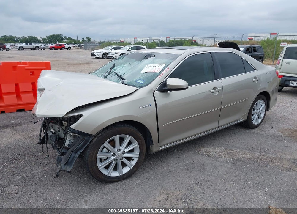 2013 TOYOTA CAMRY HYBRID XLE VIN: 4T1BD1FK1DU095237