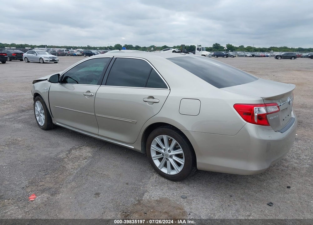 2013 TOYOTA CAMRY HYBRID XLE VIN: 4T1BD1FK1DU095237