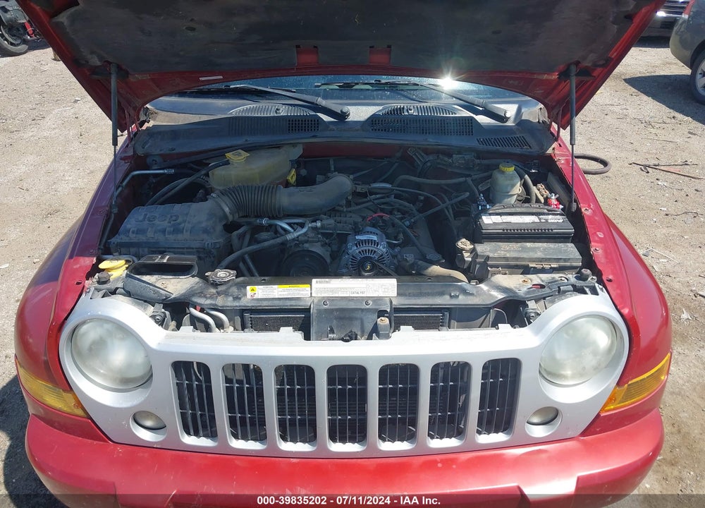 2007 JEEP LIBERTY SPORT VIN: 1J4GL48K87W618462