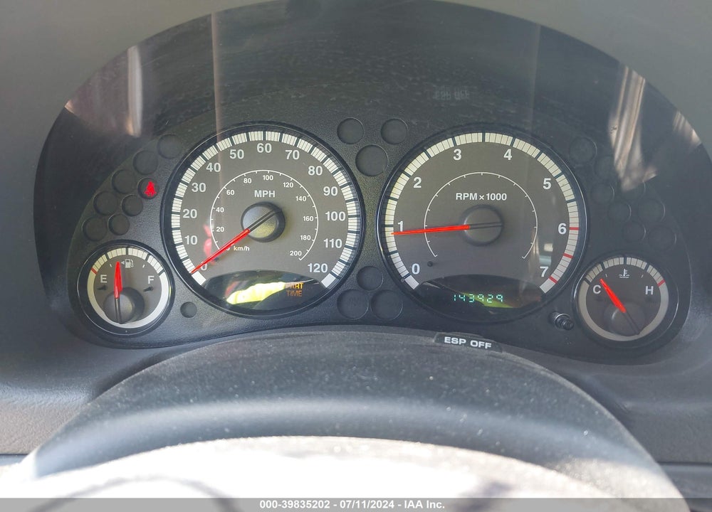 2007 JEEP LIBERTY SPORT VIN: 1J4GL48K87W618462