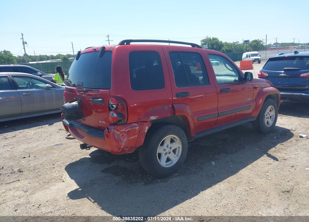 2007 JEEP LIBERTY SPORT VIN: 1J4GL48K87W618462