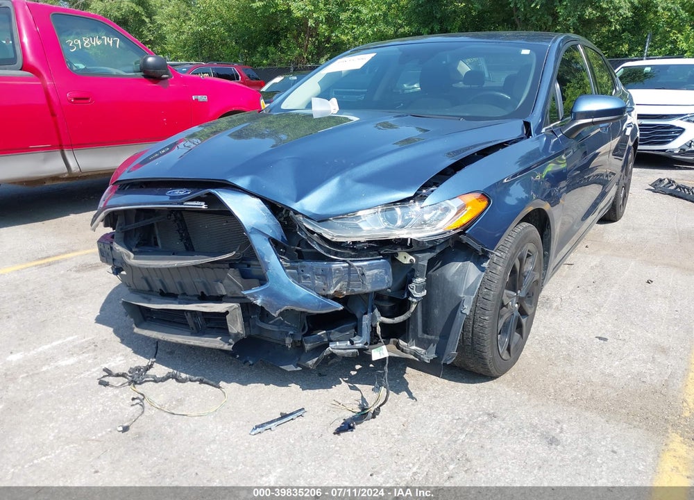 2019 FORD FUSION SE VIN: 3FA6P0HD7KR133215