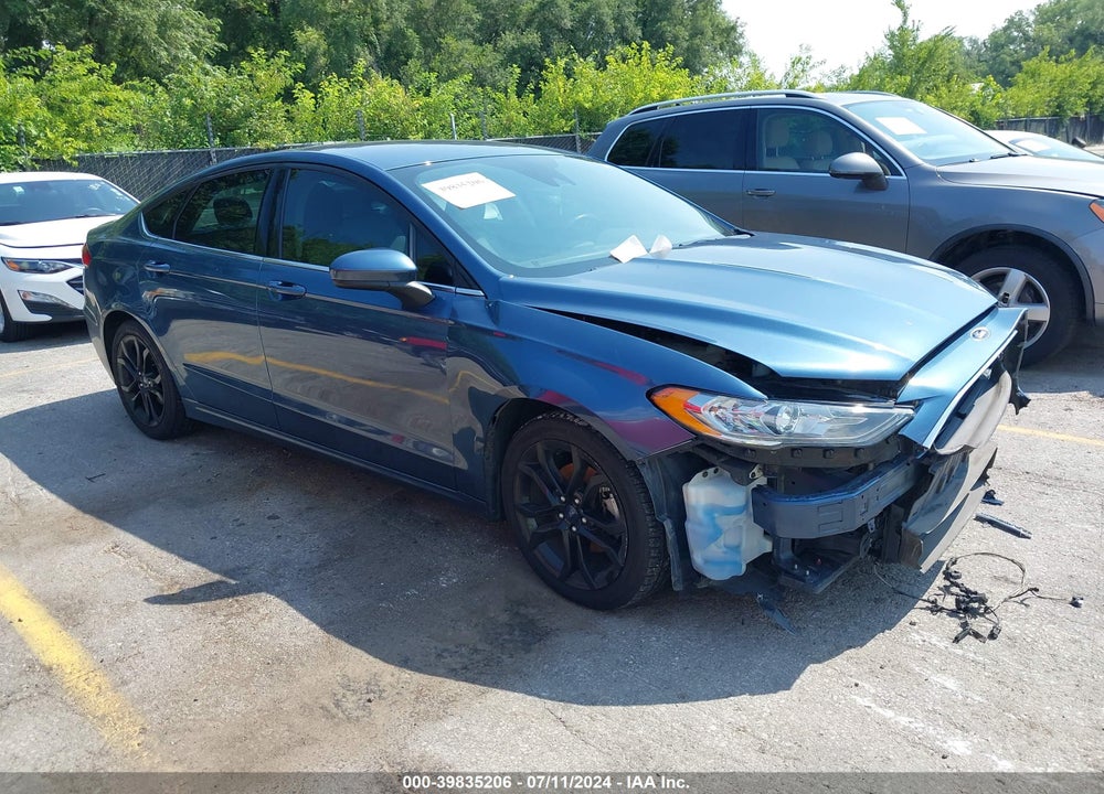 2019 FORD FUSION SE VIN: 3FA6P0HD7KR133215