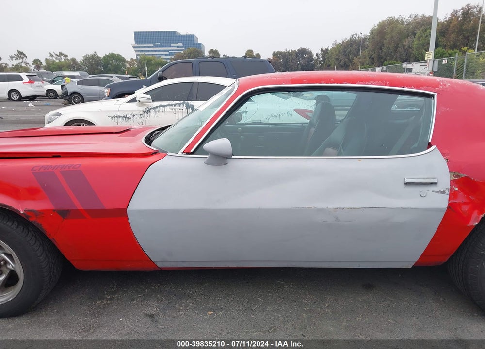 1979 CHEV CAMARO VIN: 1Q87L9L649541