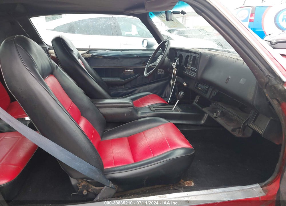 1979 CHEV CAMARO VIN: 1Q87L9L649541