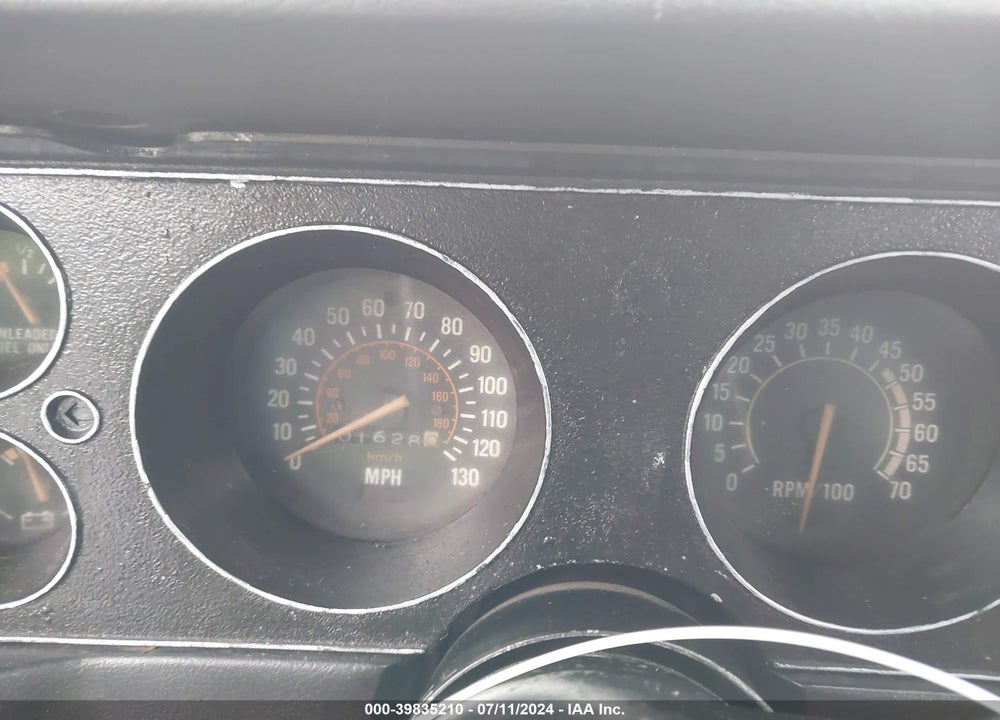 1979 CHEV CAMARO VIN: 1Q87L9L649541