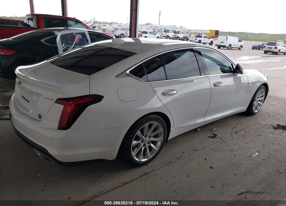 2022 CADILLAC CT5 LUXURY VIN: 1G6DW5RK4N0118810