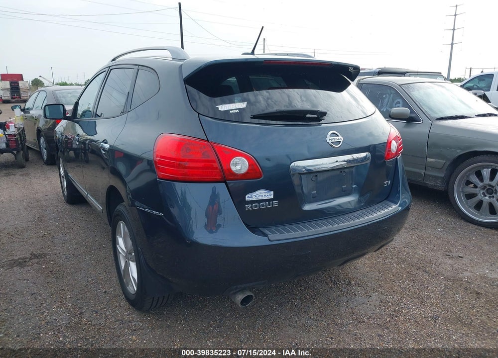 2013 NISSAN ROGUE SV VIN: JN8AS5MT9DW522987