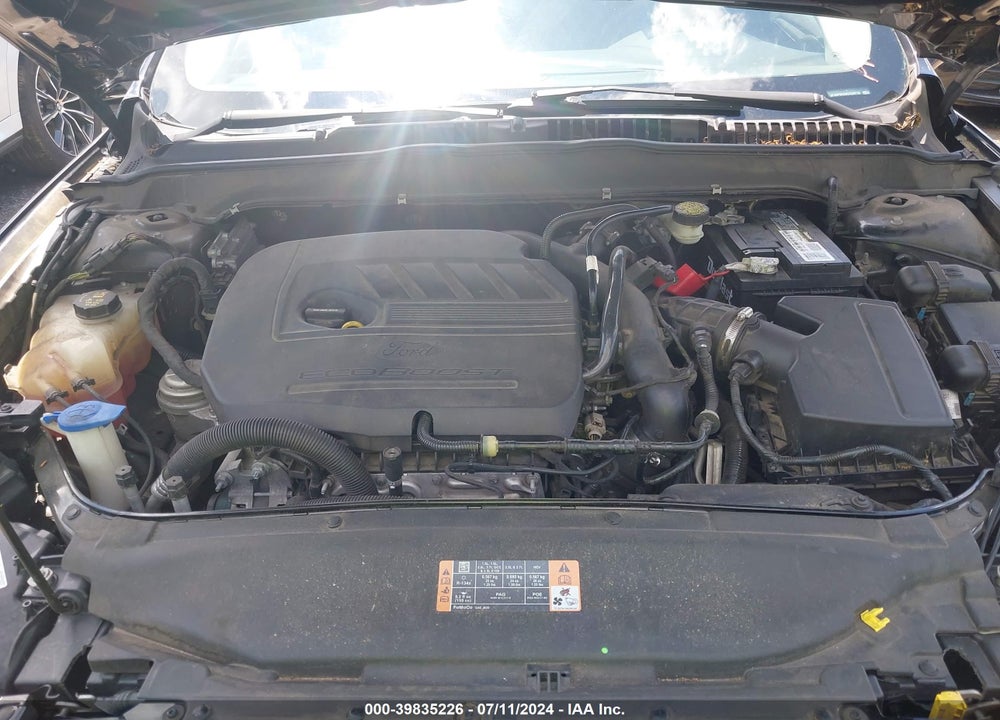2016 FORD FUSION SE VIN: 3FA6P0HD0GR289720