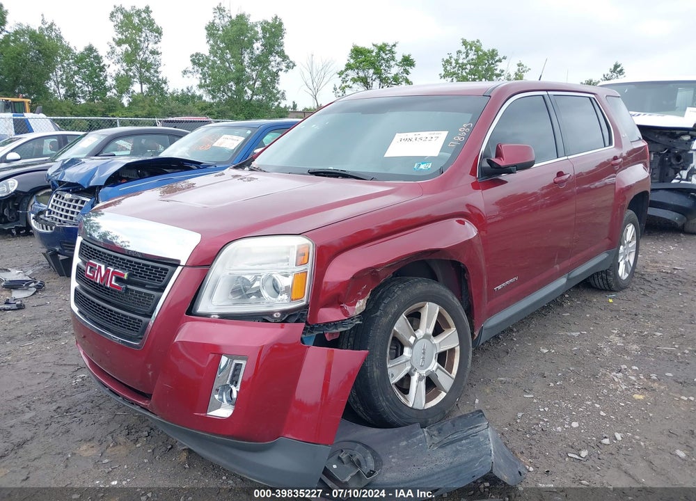2012 GMC TERRAIN SLE-1 VIN: 2GKALMEK9C6278683