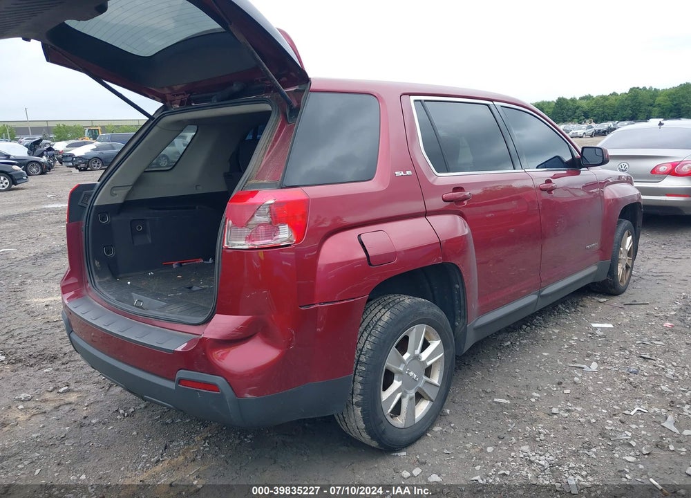2012 GMC TERRAIN SLE-1 VIN: 2GKALMEK9C6278683