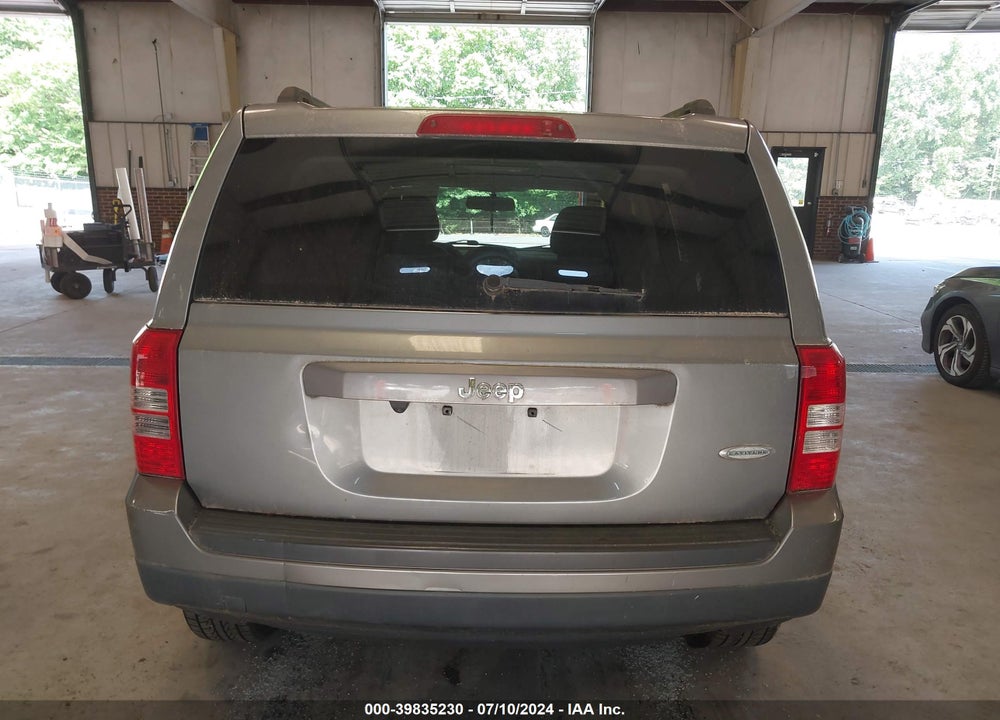 2014 JEEP PATRIOT LATITUDE VIN: 1C4NJPFA7ED626897