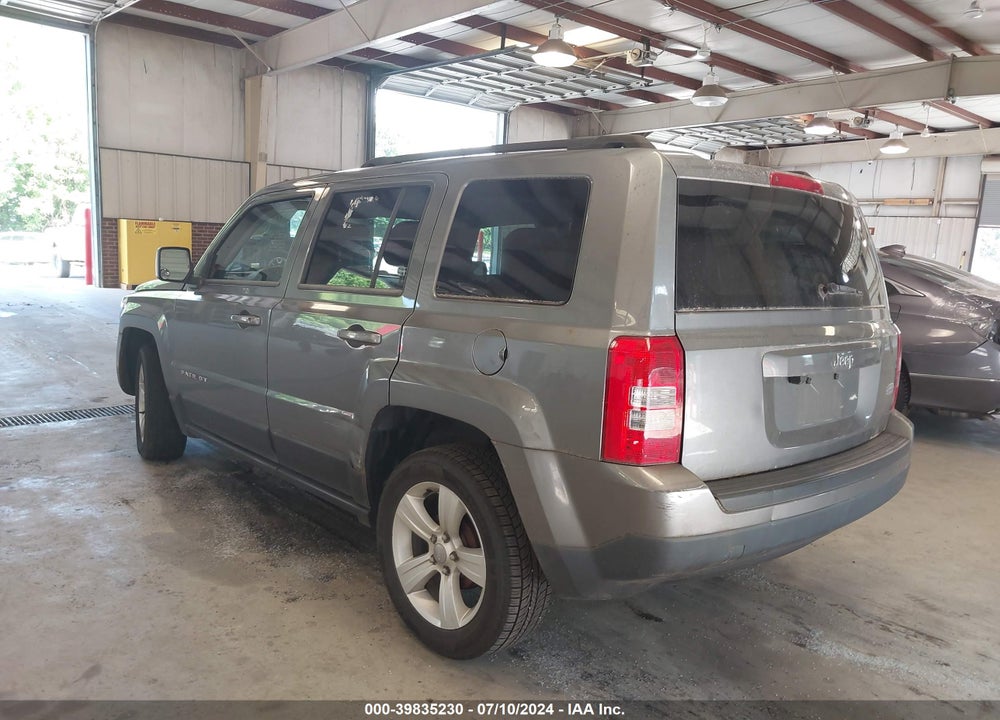 2014 JEEP PATRIOT LATITUDE VIN: 1C4NJPFA7ED626897