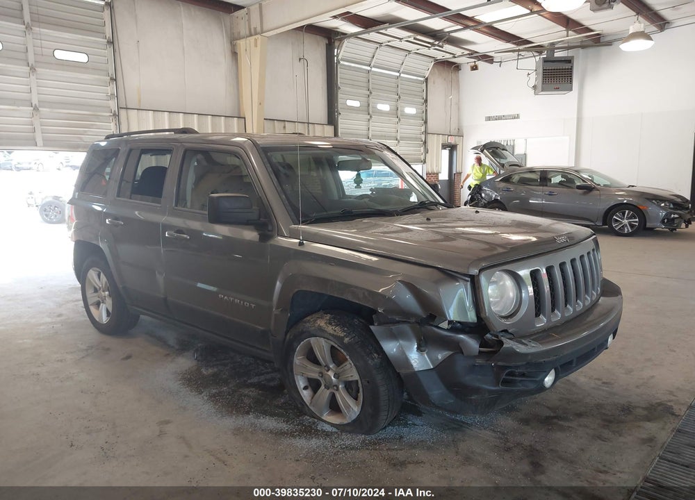 2014 JEEP PATRIOT LATITUDE VIN: 1C4NJPFA7ED626897