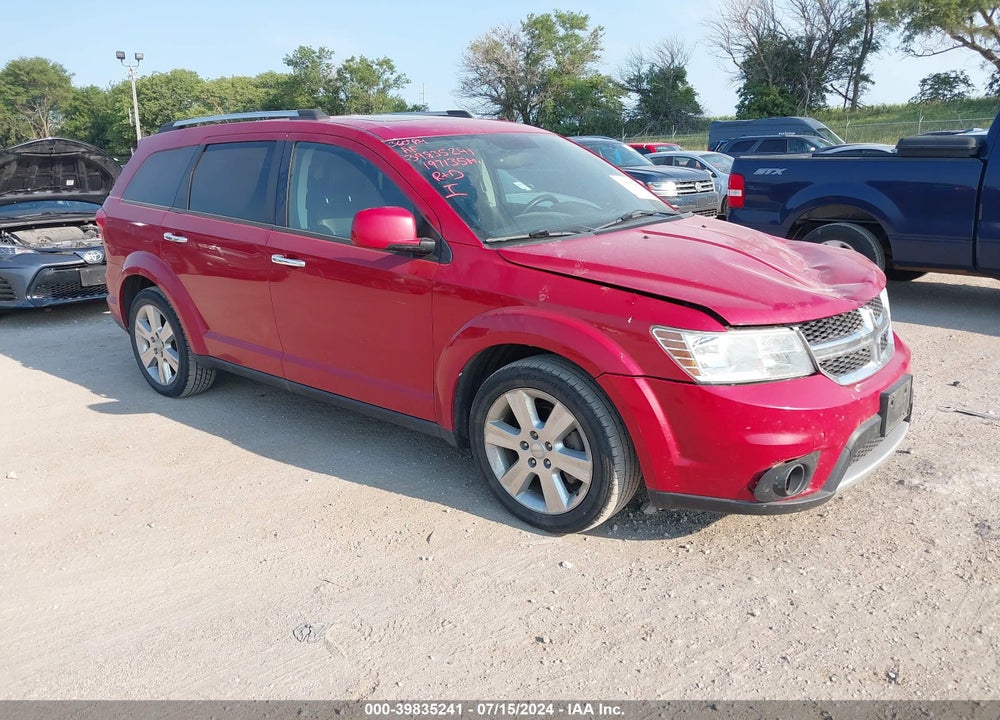 2012 DODGE JOURNEY CREW VIN: 3C4PDDDG4CT305431