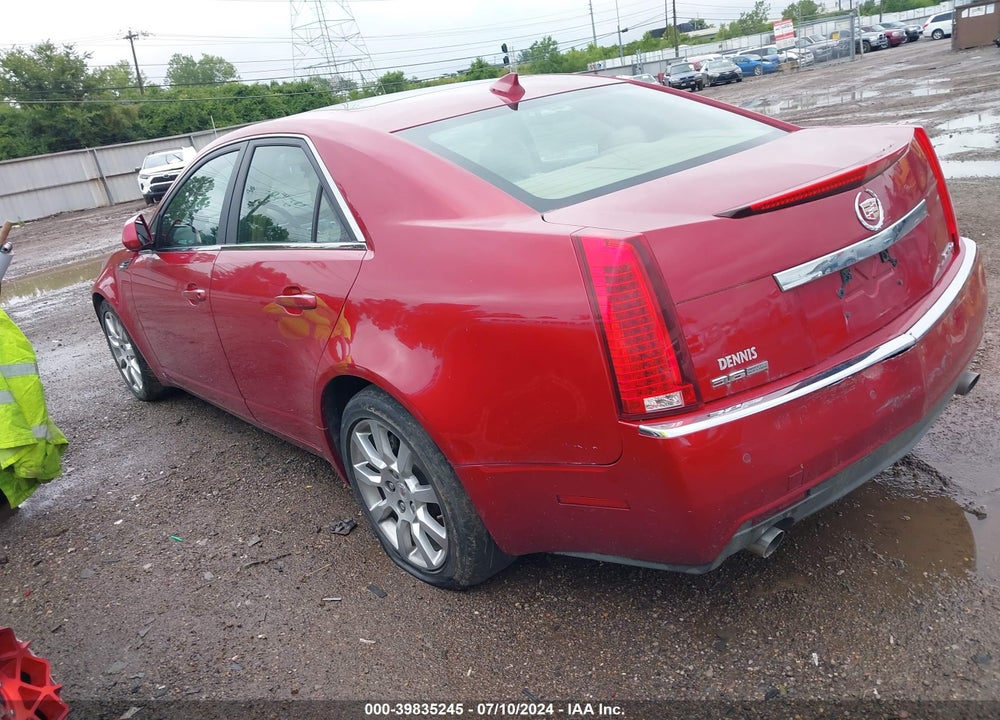 2009 CADILLAC CTS STANDARD VIN: 1G6DT57V990109225
