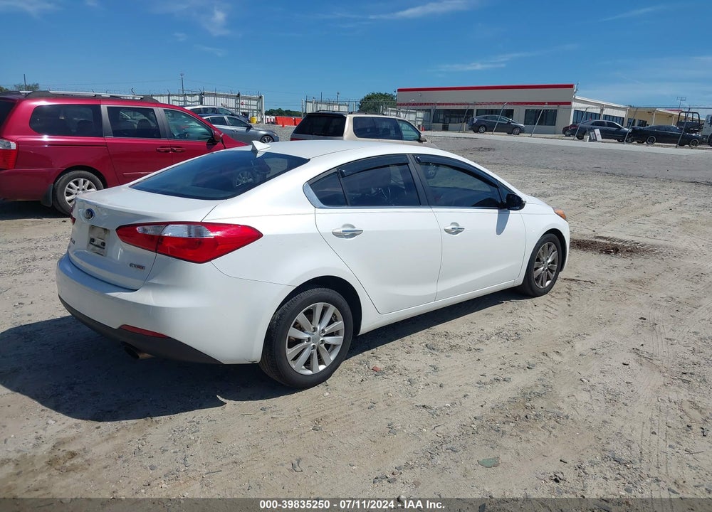 2014 KIA FORTE EX VIN: KNAFX4A89E5051571