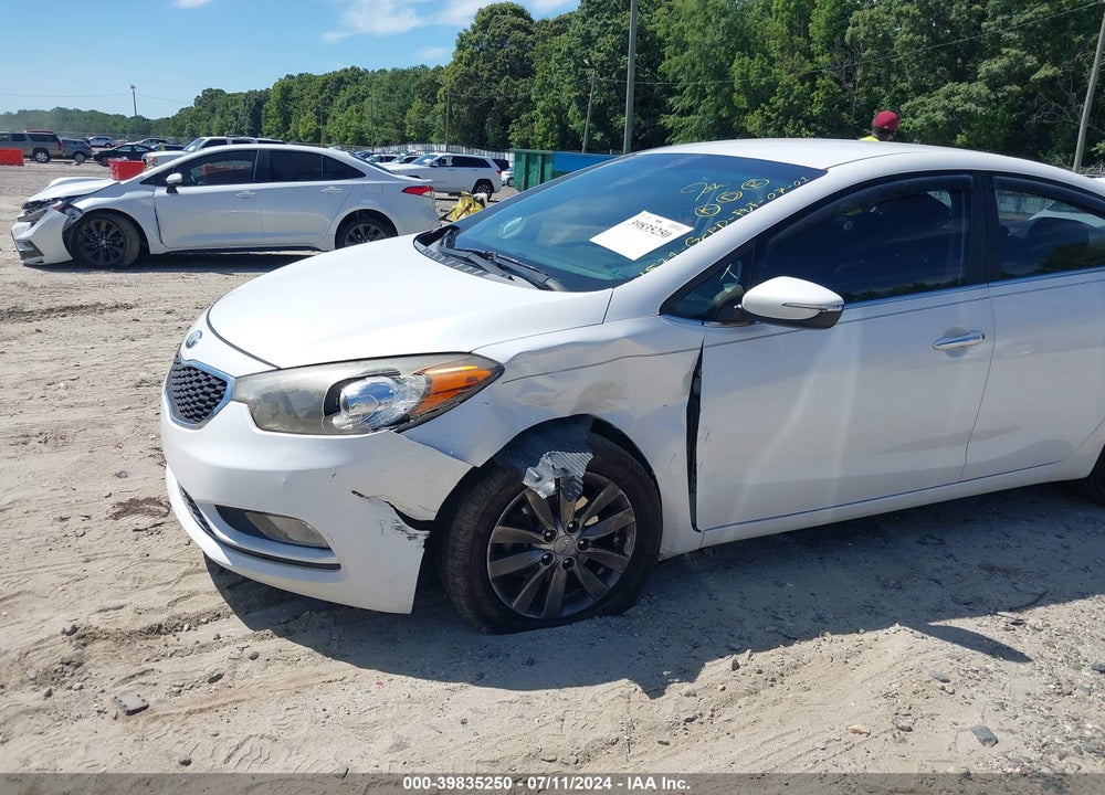 2014 KIA FORTE EX VIN: KNAFX4A89E5051571