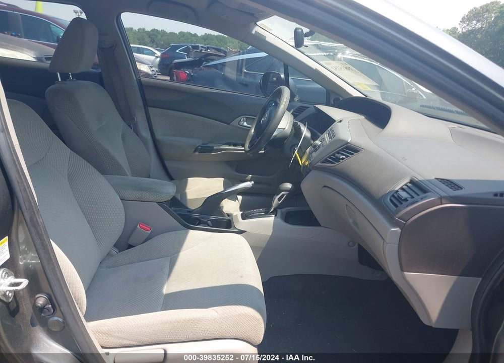 2012 HONDA CIVIC HYBRID VIN: JHMFB4F25CS004329