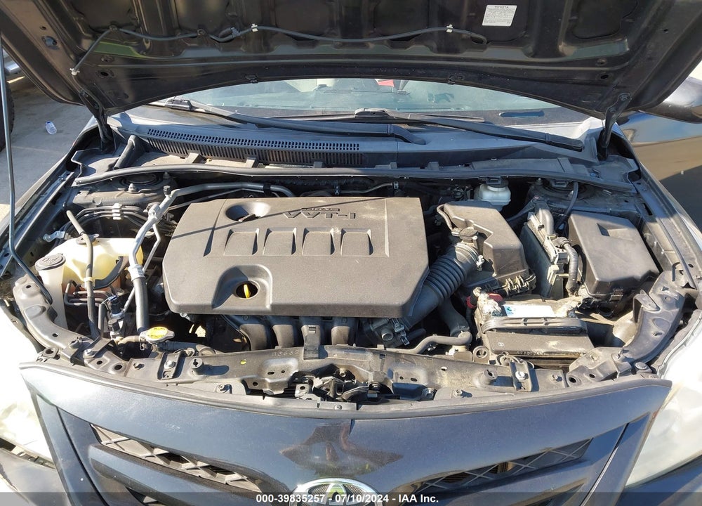 2012 TOYOTA COROLLA LE VIN: 5YFBU4EE0CP054515