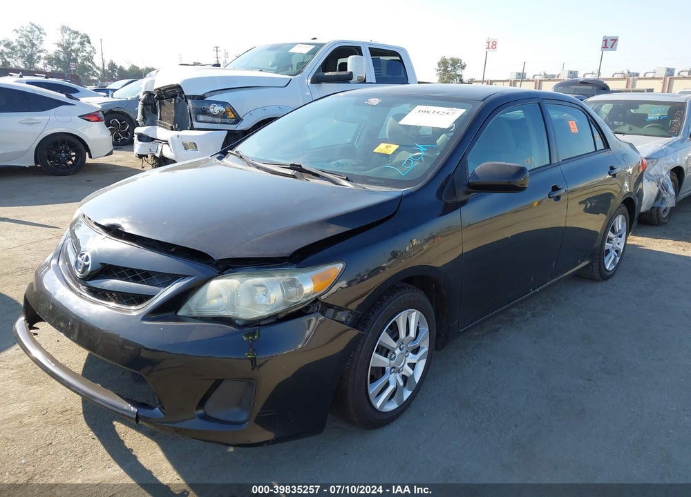 2012 TOYOTA COROLLA LE VIN: 5YFBU4EE0CP054515