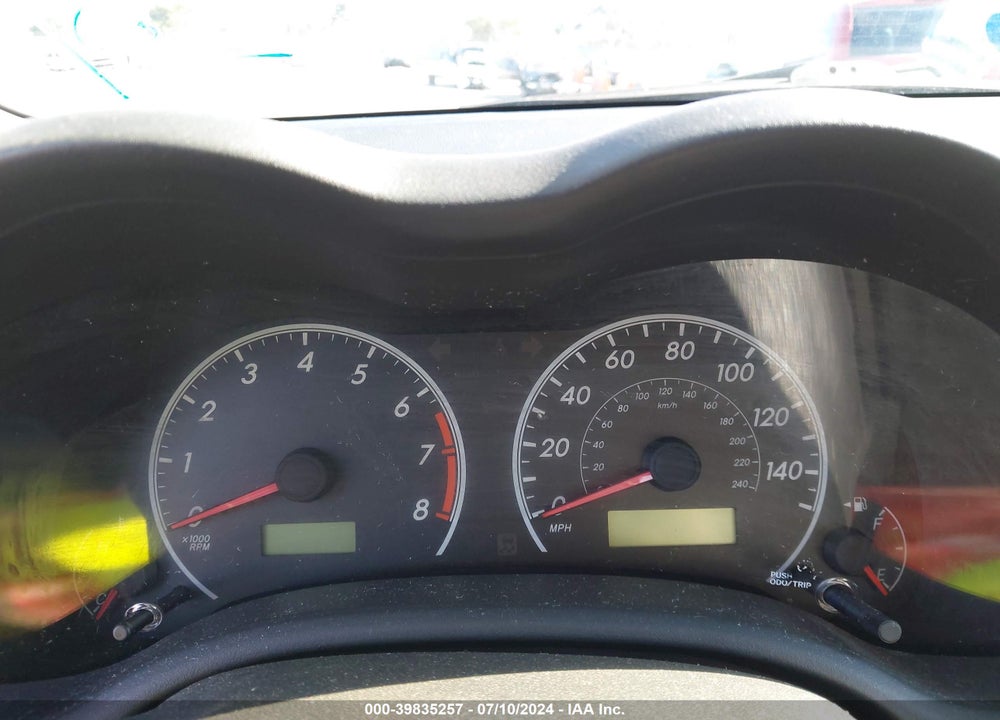 2012 TOYOTA COROLLA LE VIN: 5YFBU4EE0CP054515