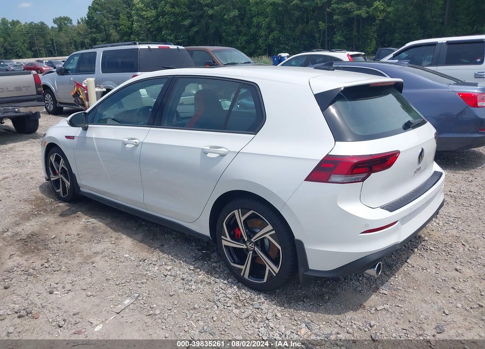 2024 VOLKSWAGEN GOLF GTI 2.0T SE VIN: WVW3A7CDXRW163430