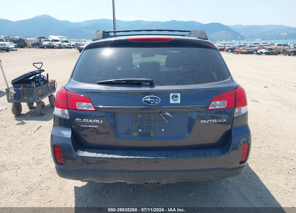 2011 SUBARU OUTBACK VIN: 4S4BRCCC5B1407939