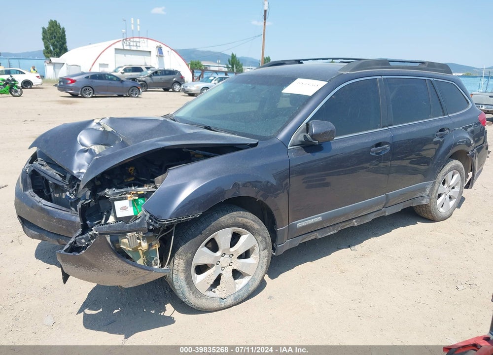 2011 SUBARU OUTBACK VIN: 4S4BRCCC5B1407939